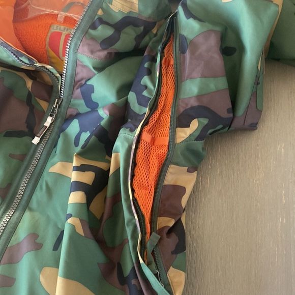 Burton Dryride Ski Snowboarding Jacket Camouflage Outdoor Performance Men’s Sz M - Picture 8 of 15